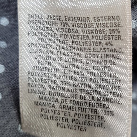 Ett:Twa Anthropologie Grey Double Breasted Buttoned Stretch Lined Jacket 8 - Picture 4 of 15